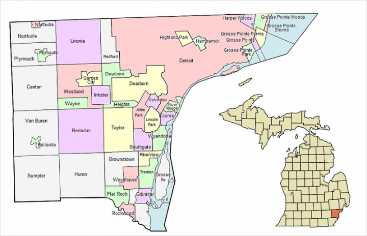 Wayne County Tax Map Voters Decide Local Ballot Measures In Wayne County, Michigan – Ballotpedia  News