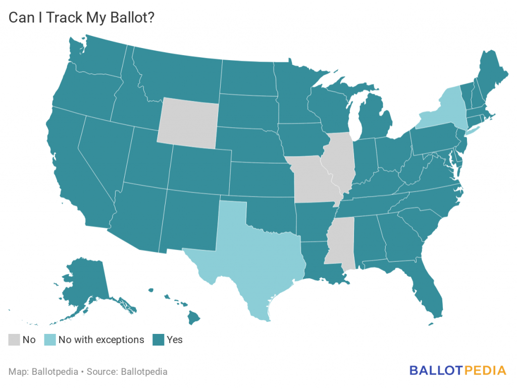 44 states allow voters to check the status of their ballot online ...