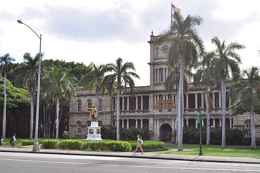 Image of the Hawaii Supreme Court building in Honolulu.