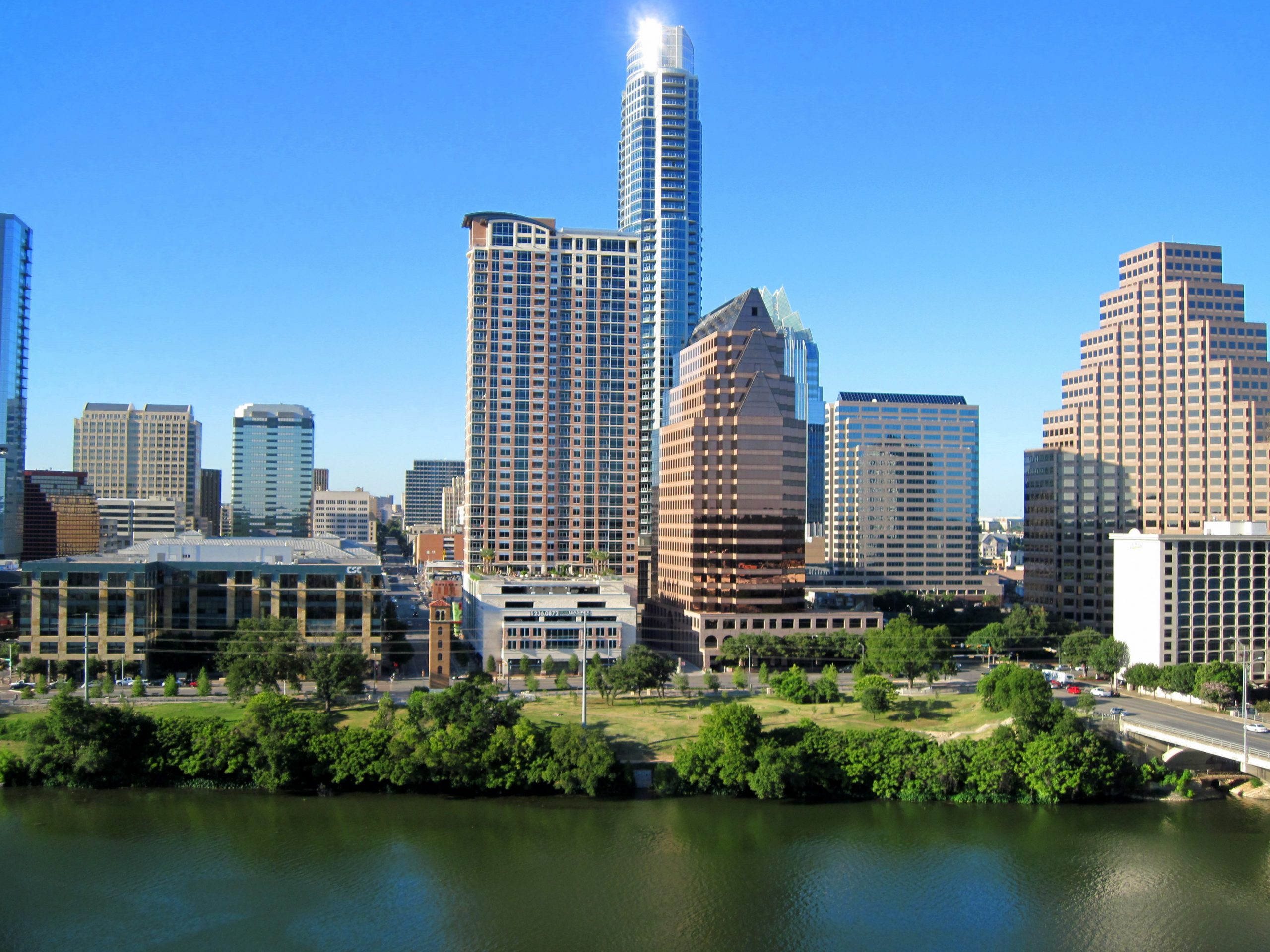Photo of the skyline of Austin, Texas