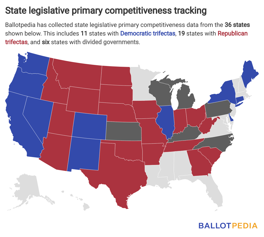 Primary watch: number of contested state legislative primaries is up 25 ...