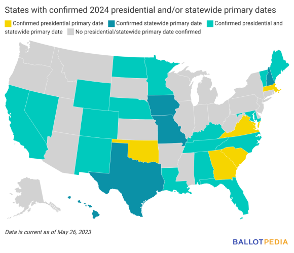 An early look at the 2024 primary election calendar – Ballotpedia News