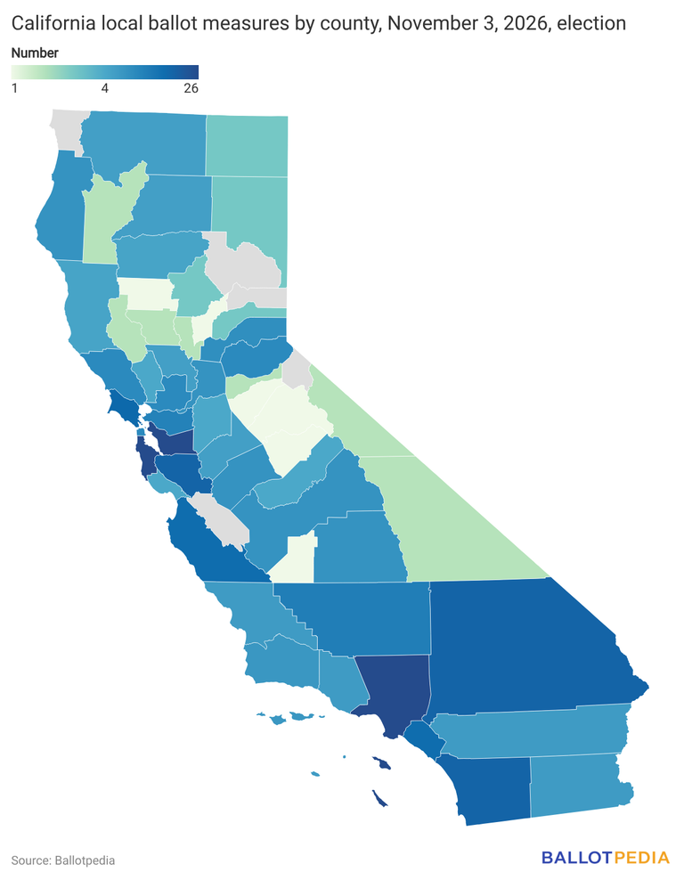California voters will decide on 462 local ballot measures in November ...